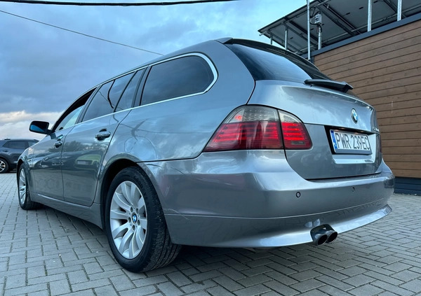 BMW Seria 5 cena 27900 przebieg: 348000, rok produkcji 2008 z Mrocza małe 781